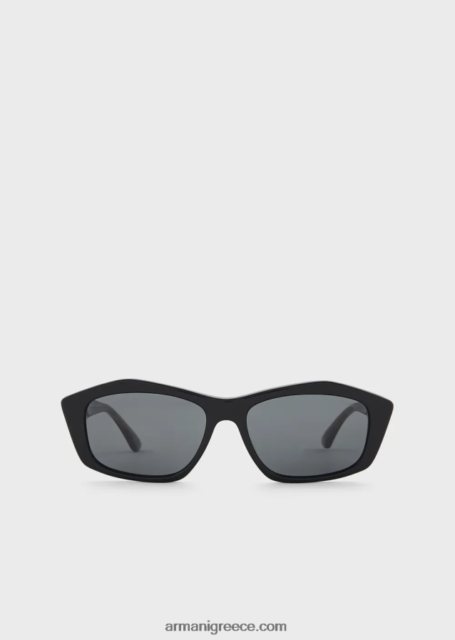 γυναίκες Armani γυαλιά ηλίου ακανόνιστου σχήματος 4046R6930 μαύρος