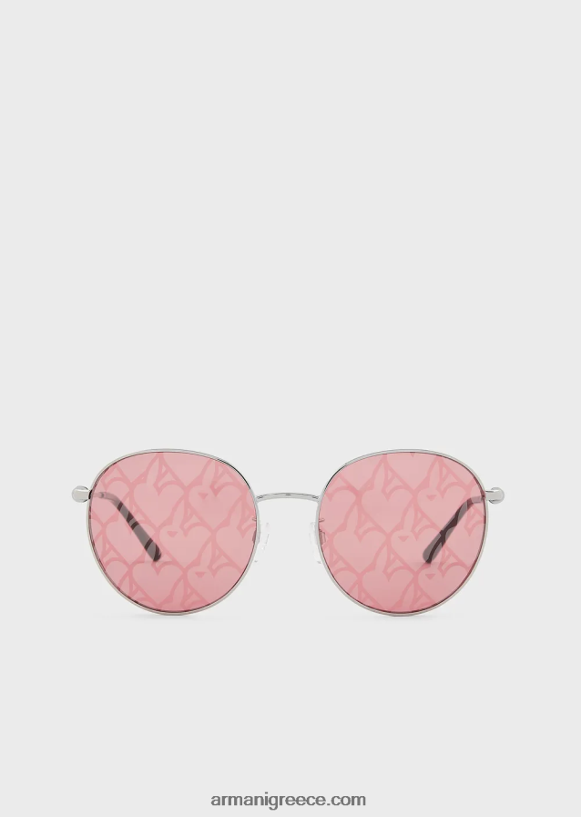 γυναίκες Armani στρογγυλά γυαλιά ηλίου 4046R6941