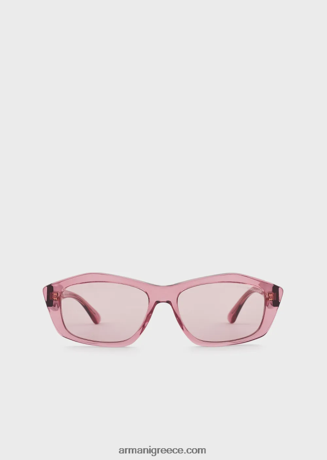 γυναίκες Armani γυαλιά ηλίου ακανόνιστου σχήματος 4046R6942 μωβ