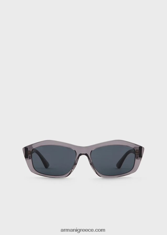 γυναίκες Armani γυαλιά ηλίου ακανόνιστου σχήματος 4046R6954 grigio scuro