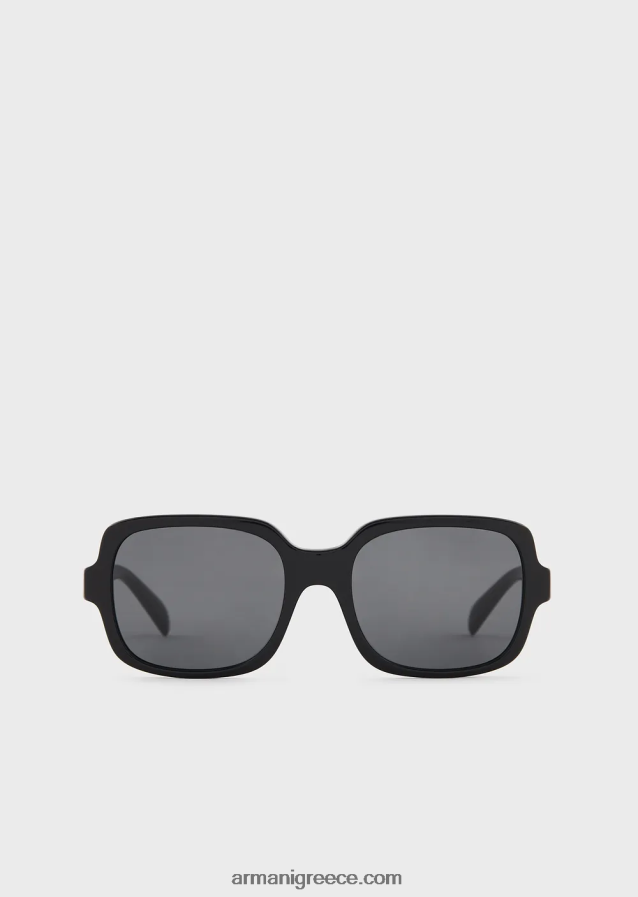 γυναίκες Armani τετράγωνα γυαλιά ηλίου 4046R6955 μαύρος