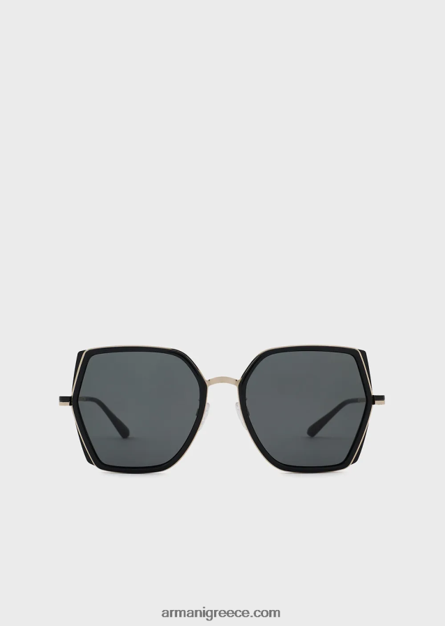 γυναίκες Armani τετράγωνα υπερμεγέθη γυαλιά ηλίου 4046R6964 πρότυπο