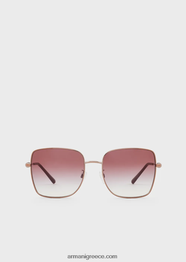 γυναίκες Armani τετράγωνα γυαλιά ηλίου 4046R6979 μωβ