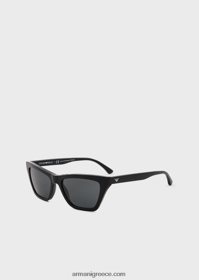 γυναίκες Armani γυαλιά ηλίου cat-eye 4046R6950 μαύρος