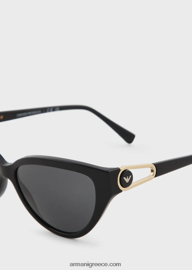 γυναίκες Armani γυαλιά ηλίου cat-eye 4046R6951 μαύρος
