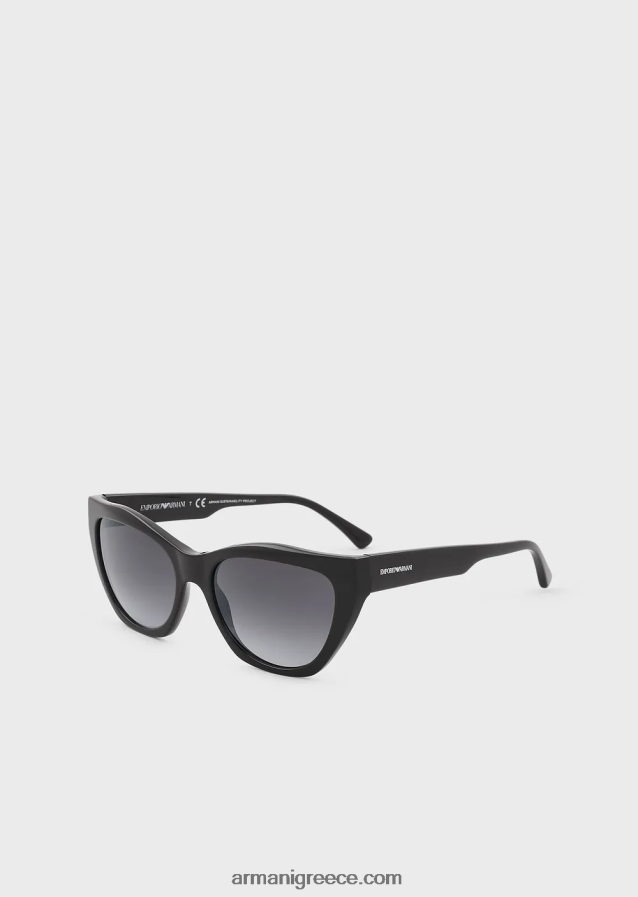 γυναίκες Armani γυαλιά ηλίου cat-eye 4046R6952 μαύρος