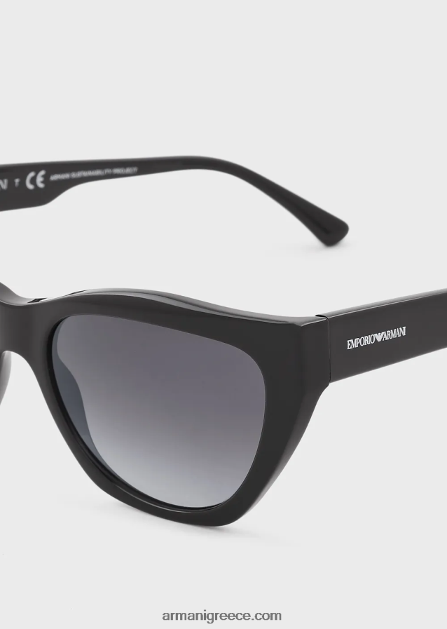 γυναίκες Armani γυαλιά ηλίου cat-eye 4046R6952 μαύρος