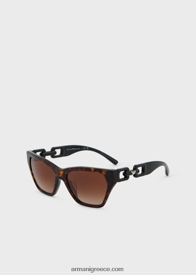 γυναίκες Armani γυαλιά ηλίου cat-eye 4046R6975 πρότυπο