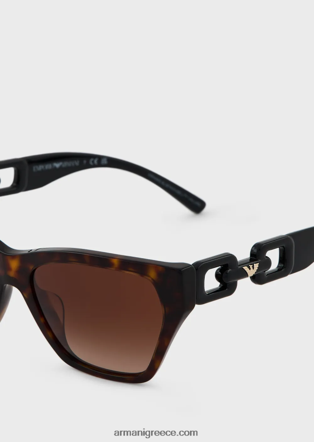 γυναίκες Armani γυαλιά ηλίου cat-eye 4046R6975 πρότυπο