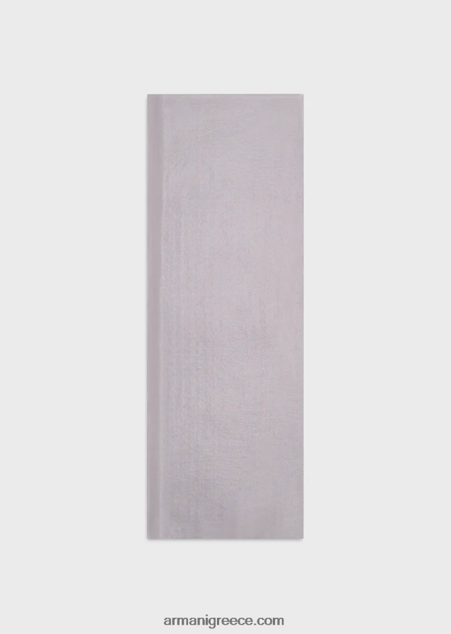 γυναίκες Armani πλαστικοποιημένο μετάξι με ένα μανίκι ανασήκωμα των ώμων 4046R6874