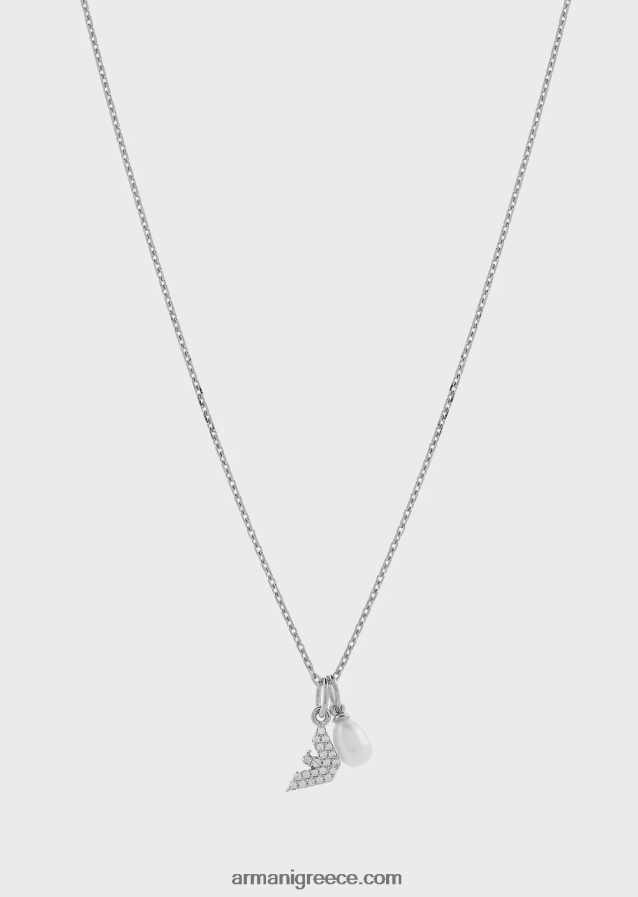 γυναίκες Armani κολιέ μενταγιόν από ασήμι 4046R6822 ασήμι