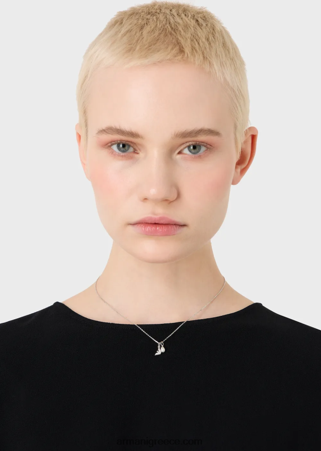 γυναίκες Armani κολιέ μενταγιόν από ασήμι 4046R6822 ασήμι