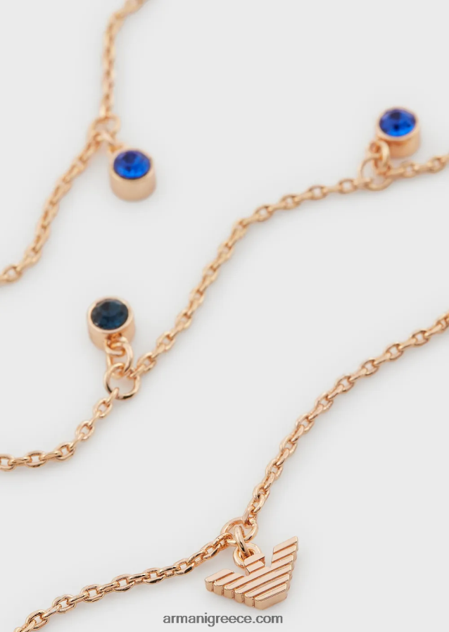 γυναίκες Armani Κολιέ από ορείχαλκο σε ροζ χρυσό 4046R6828 ροζ χρυσός