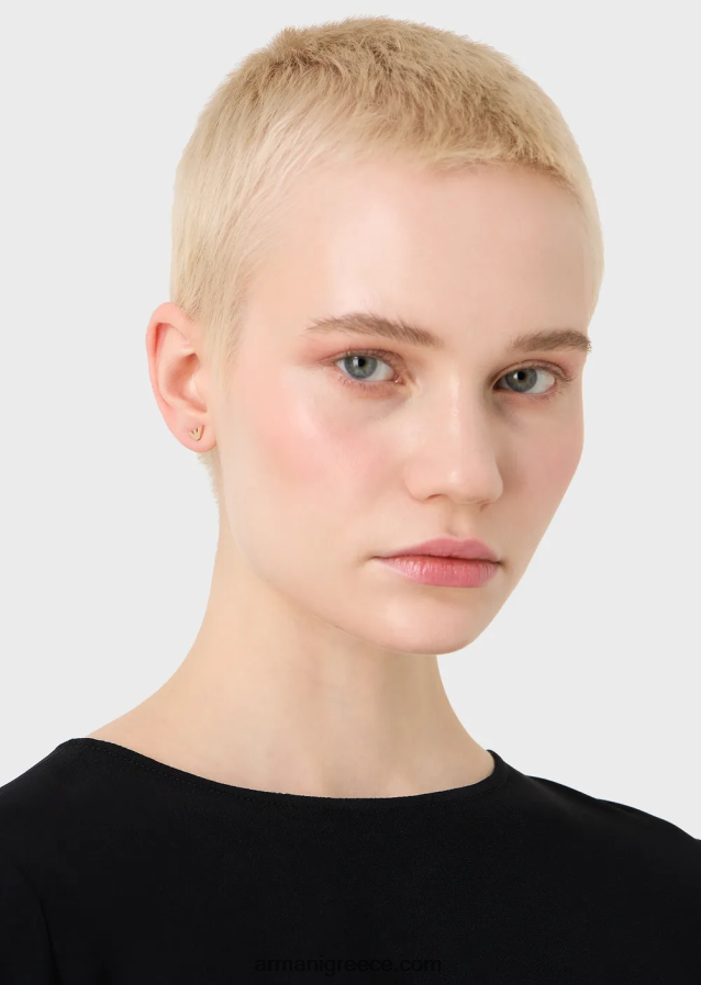 γυναίκες Armani Σετ σκουλαρίκια από ορείχαλκο σε τόνους ροζ χρυσού 4046R6850 ροζ χρυσός