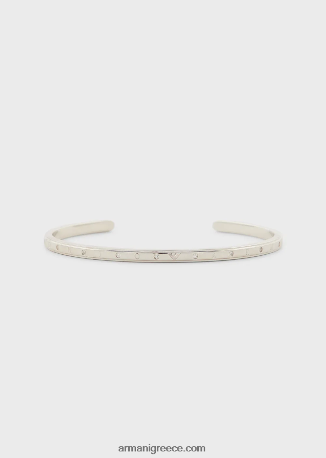 γυναίκες Armani βραχιόλι με μανσέτα από ασήμι 4046R6853 ασήμι