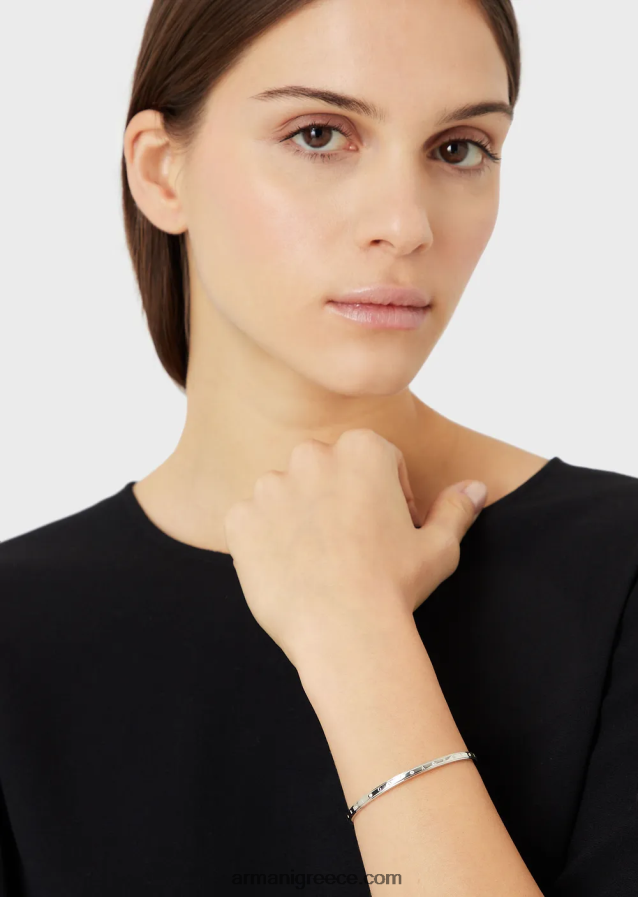 γυναίκες Armani βραχιόλι με μανσέτα από ασήμι 4046R6853 ασήμι