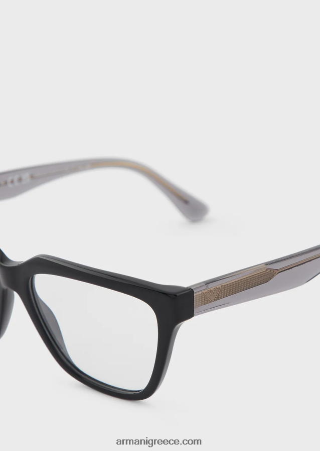 γυναίκες Armani γυαλιά γάτας 4046R6916 μαύρος