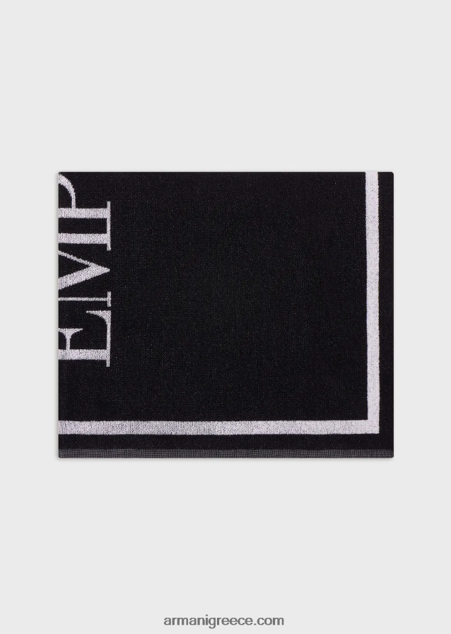γυναίκες Armani πετσέτα θαλάσσης πετσέτα με μεγάλο λογότυπο 4046R626