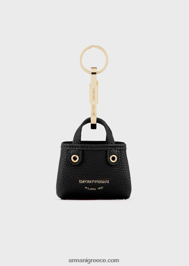 γυναίκες Armani γούρι τσάντας micro myea με στάμπα ελαφιού 4046R6899 μαύρος