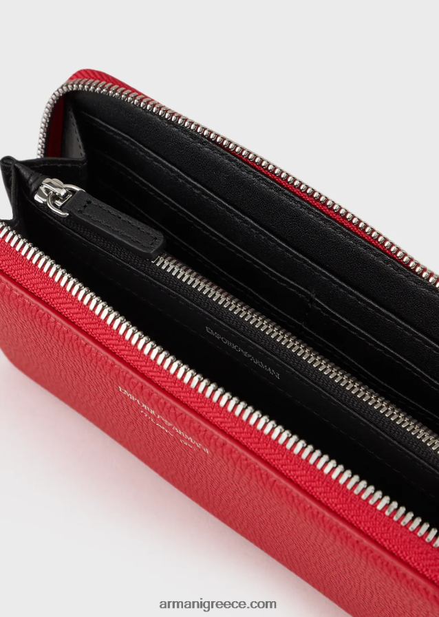γυναίκες Armani Πορτοφόλι myea με στάμπα ελαφιού με φερμουάρ 4046R6884
