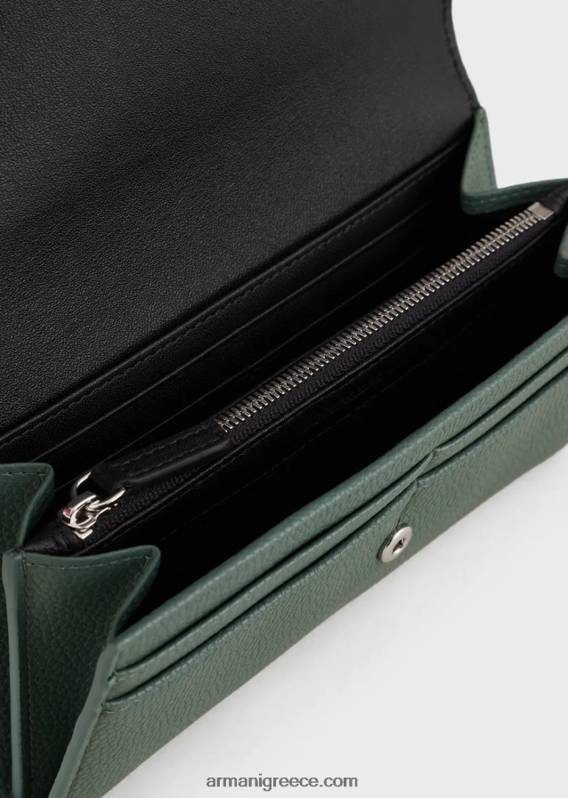 γυναίκες Armani πορτοφόλι myea με στάμπα ελαφιού 4046R6887 πράσινος