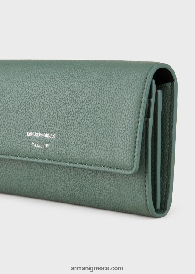 γυναίκες Armani πορτοφόλι myea με στάμπα ελαφιού 4046R6887 πράσινος