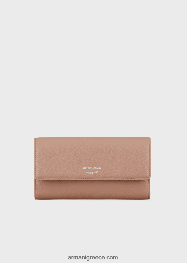 γυναίκες Armani πορτοφόλι myea με στάμπα ελαφιού 4046R6888 καμήλα