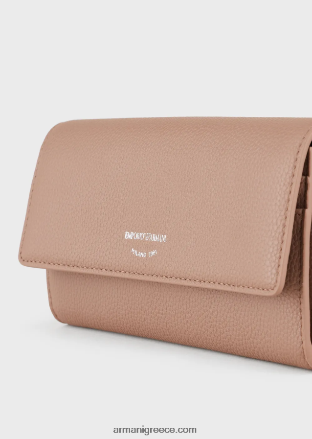 γυναίκες Armani πορτοφόλι myea με στάμπα ελαφιού 4046R6888 καμήλα