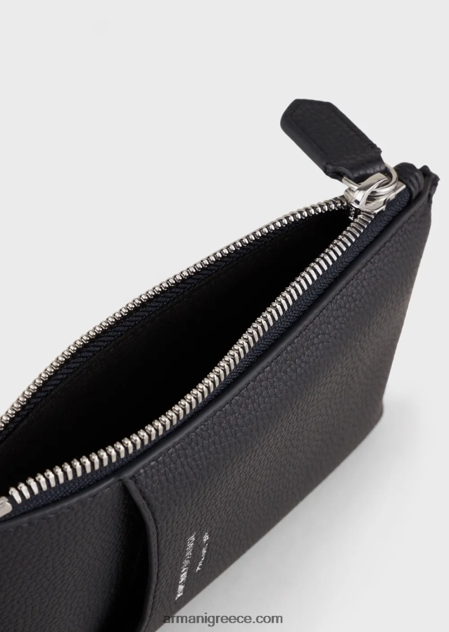 γυναίκες Armani Θήκη τηλεφώνου myea με στάμπα ελαφιού με φερμουάρ και τσέπες 4046R6878 ναυτικό μπλε