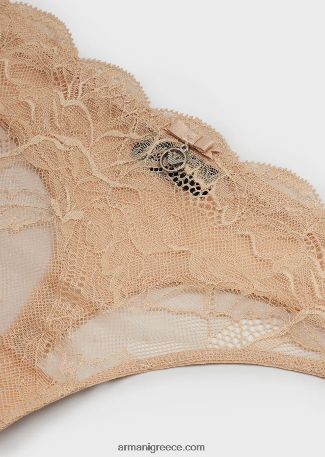 γυναίκες Armani εικονικό δαντελένιο στρινγκ 4046R6164 μπεζ