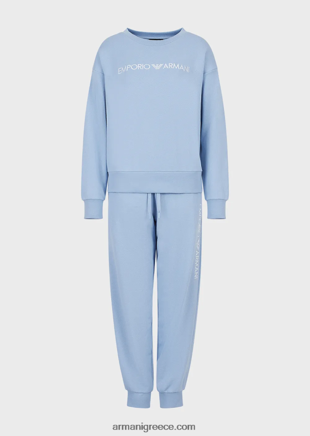 γυναίκες Armani εμβληματική αθλητική φόρμα σαλονιού 4046R6170 γαλανός