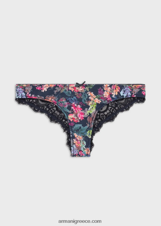 γυναίκες Armani καθημερινά βραζιλιάνικα σλιπ από μικροΐνες charme ανακυκλωμένα 4046R6168