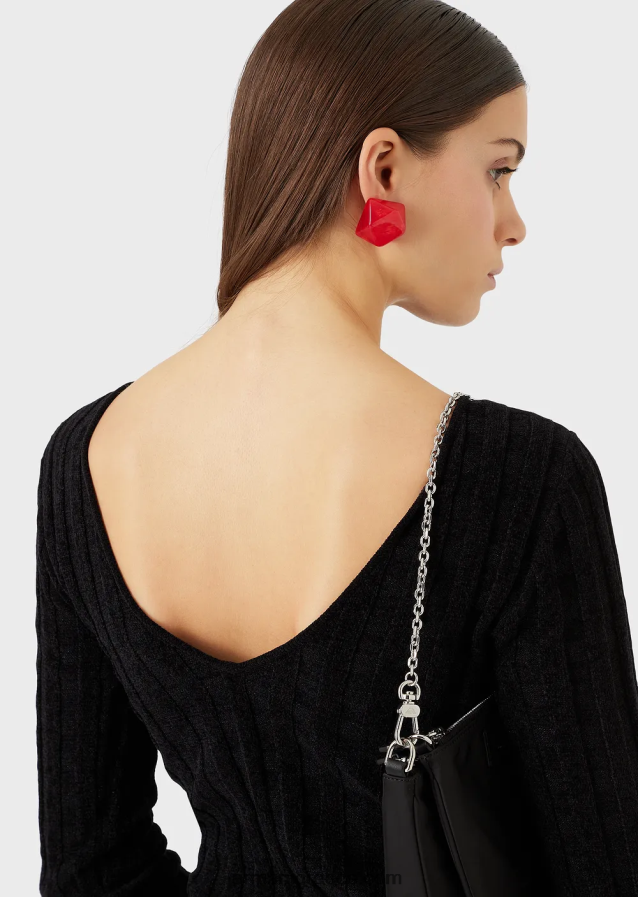 γυναίκες Armani Φόρεμα με θήκη από ζακάρ επιταγή lurex 4046R6118 μαύρος