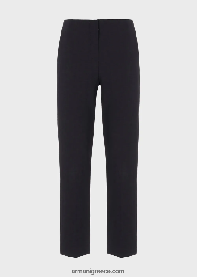 γυναίκες Armani παντελόνι 7/8 γκαμπαρντίνα 4046R6313 ναυτικό μπλε