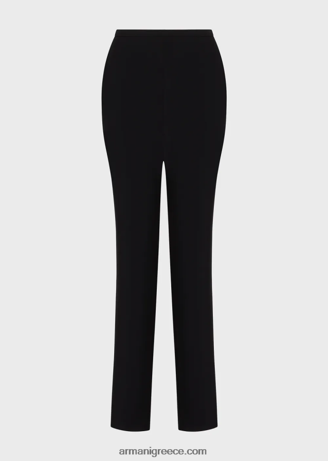 γυναίκες Armani παντελόνι τσιγάρου τεχνική-cady 4046R6308 μαύρος