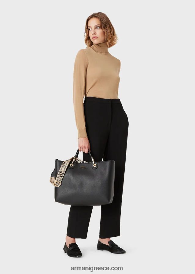 γυναίκες Armani rollneck από καθαρό παρθένο μαλλί 4046R6227