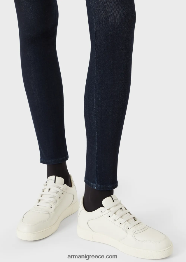 γυναίκες Armani j28 τζιν με μεσαία μέση, σούπερ στενό τζιν σε τζιν με μείγμα βισκόζης 4046R62775 τζην