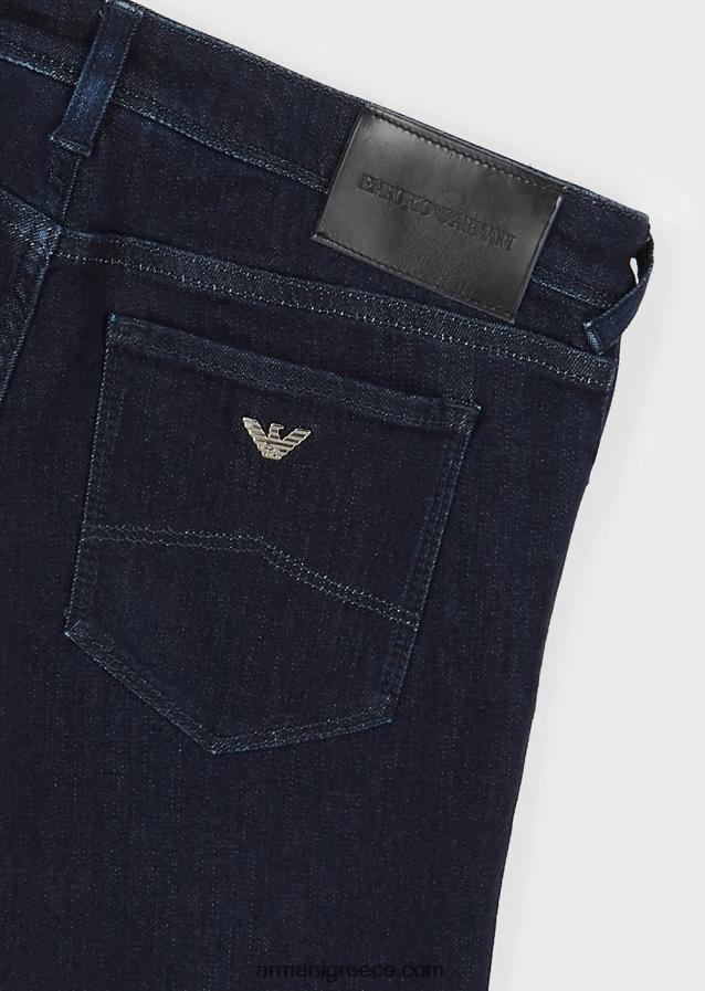 γυναίκες Armani j28 τζιν με μεσαία μέση, σούπερ στενό τζιν σε τζιν με μείγμα βισκόζης 4046R62775 τζην