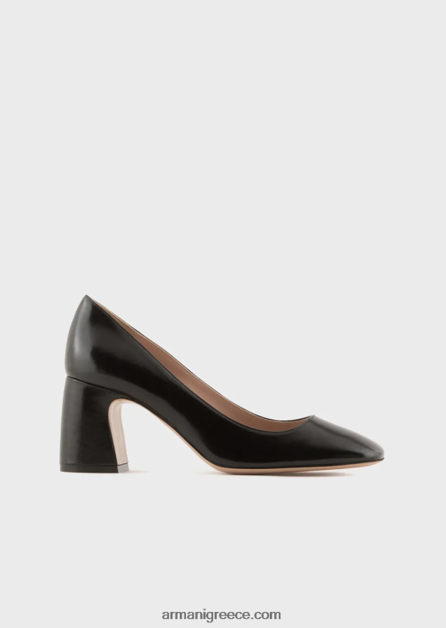 γυναίκες Armani λουστρίνι δικαστήρια 4046R6517 μαύρος