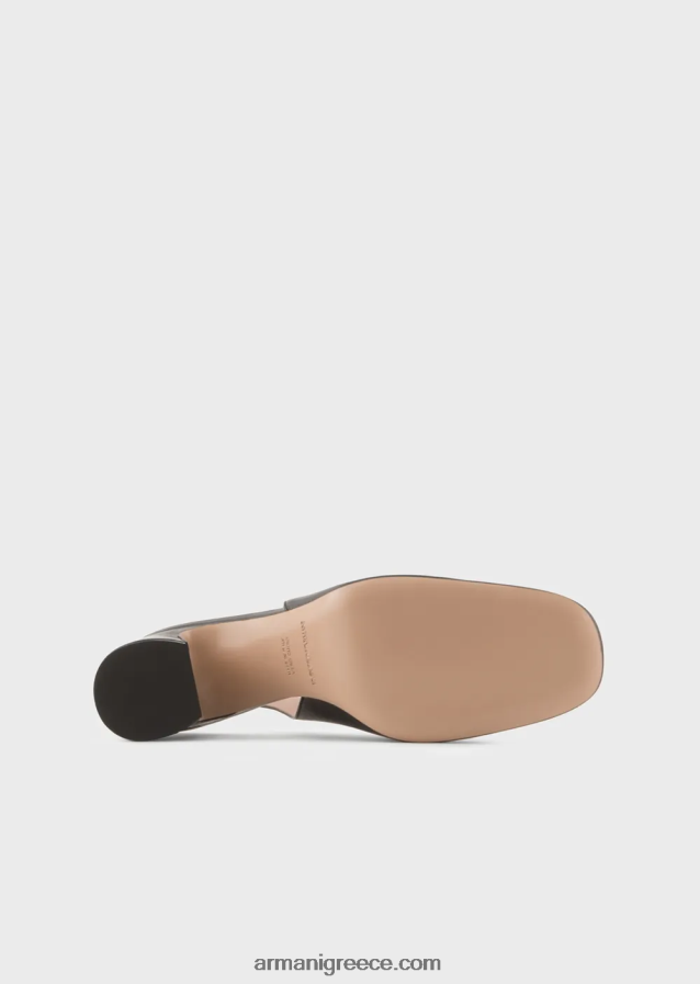 γυναίκες Armani Παπούτσια δικαστηρίου από λουστρίνι 4046R6518 μαύρος