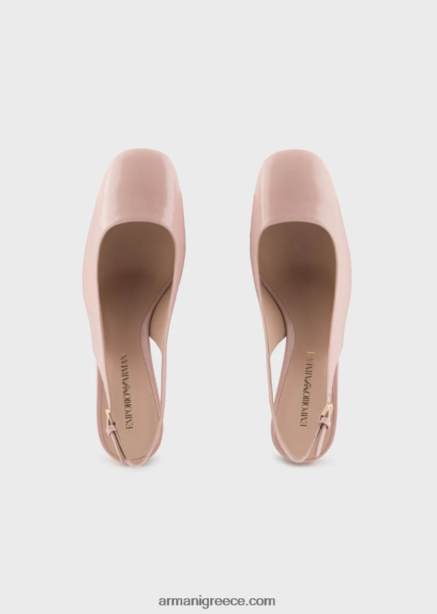 γυναίκες Armani Παπούτσια δικαστηρίου από λουστρίνι 4046R6519 ροζ