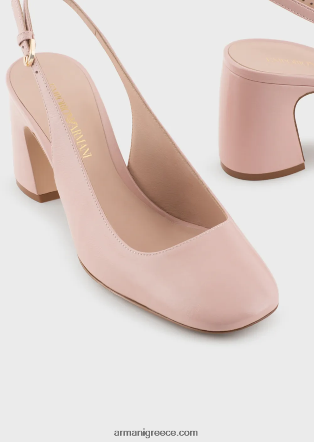 γυναίκες Armani Παπούτσια δικαστηρίου από λουστρίνι 4046R6519 ροζ