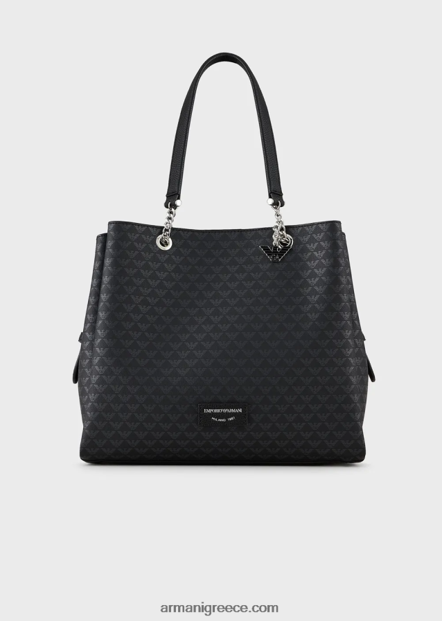 γυναίκες Armani Ολόσωμη τσάντα eagle shopper με αετό γούρι 4046R6724 πρότυπο