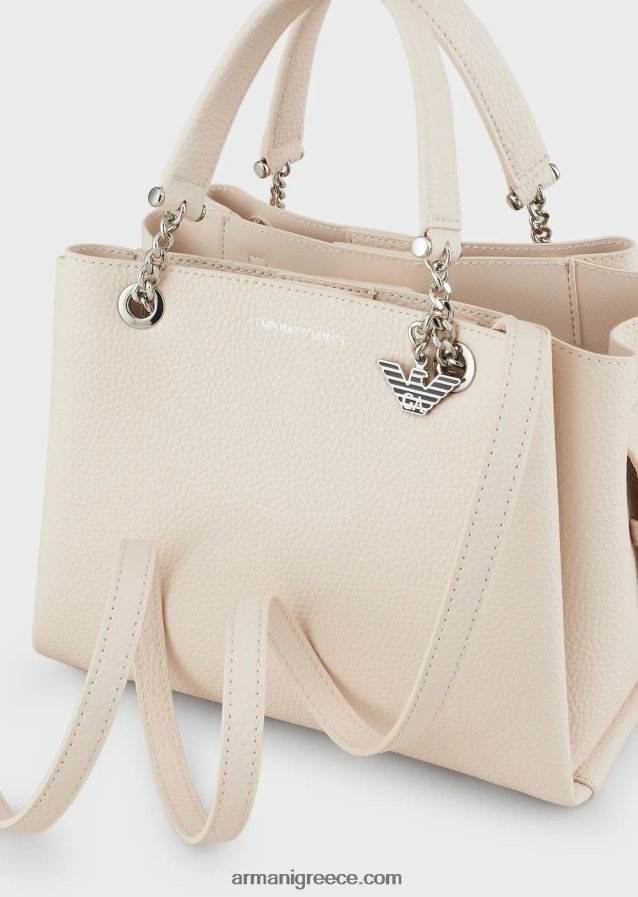γυναίκες Armani Δερμάτινη τσάντα palmellato με γούρι αετού 4046R6726