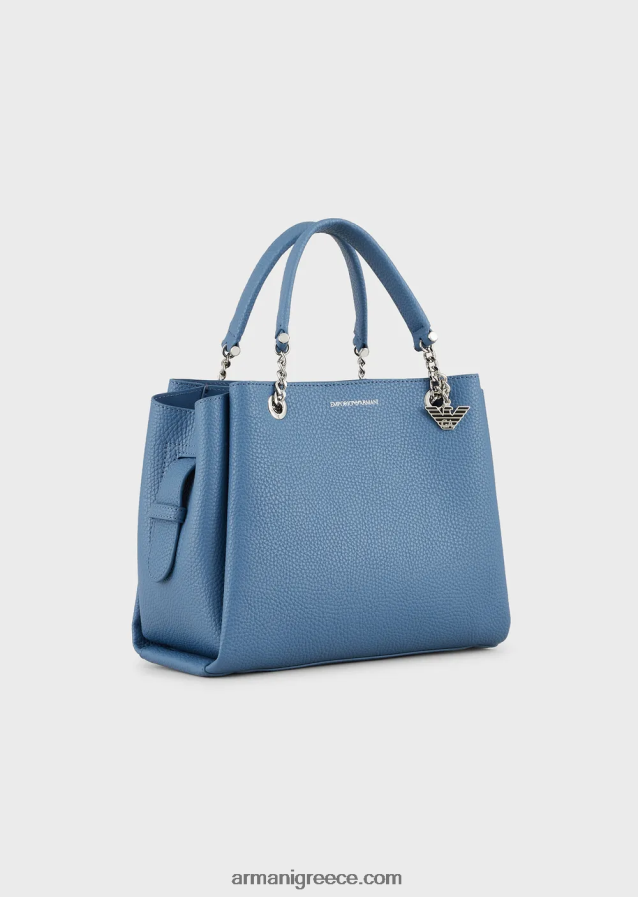 γυναίκες Armani Δερμάτινη τσάντα palmellato με γούρι αετού 4046R6728 το κόκκινο