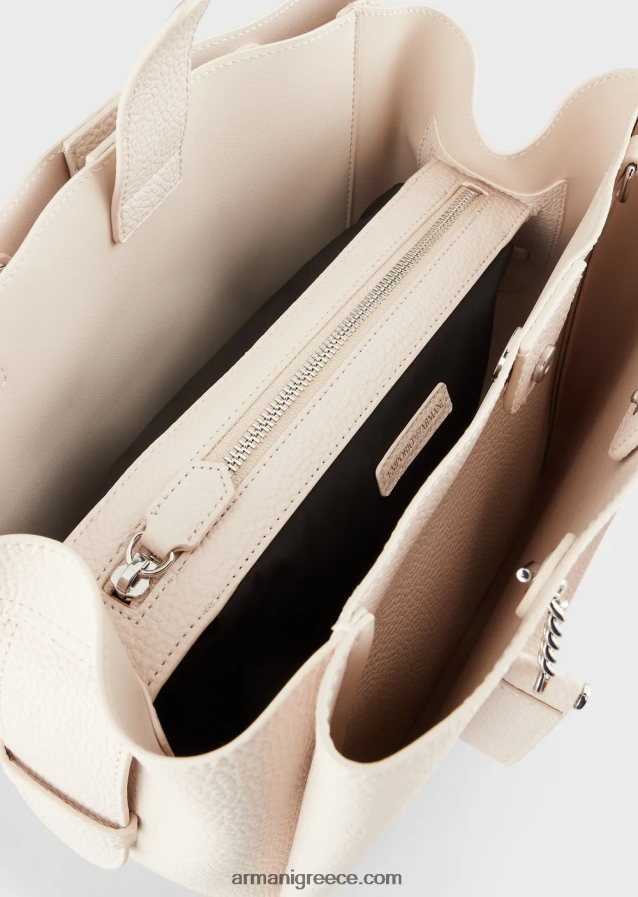 γυναίκες Armani Τσάντα shopper σε εφέ δέρματος palmellato με γούρι αετού 4046R6731