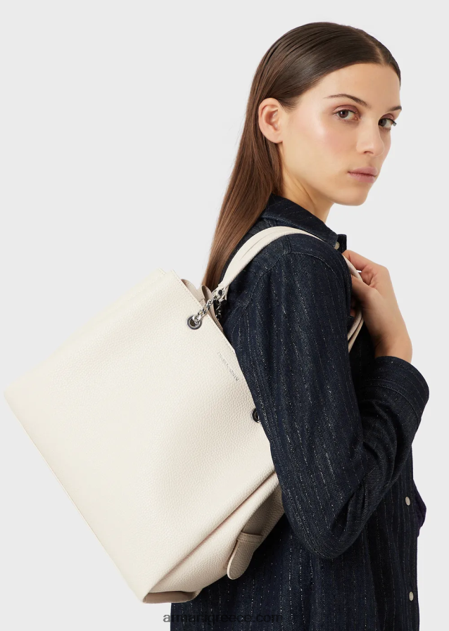 γυναίκες Armani Τσάντα shopper σε εφέ δέρματος palmellato με γούρι αετού 4046R6731