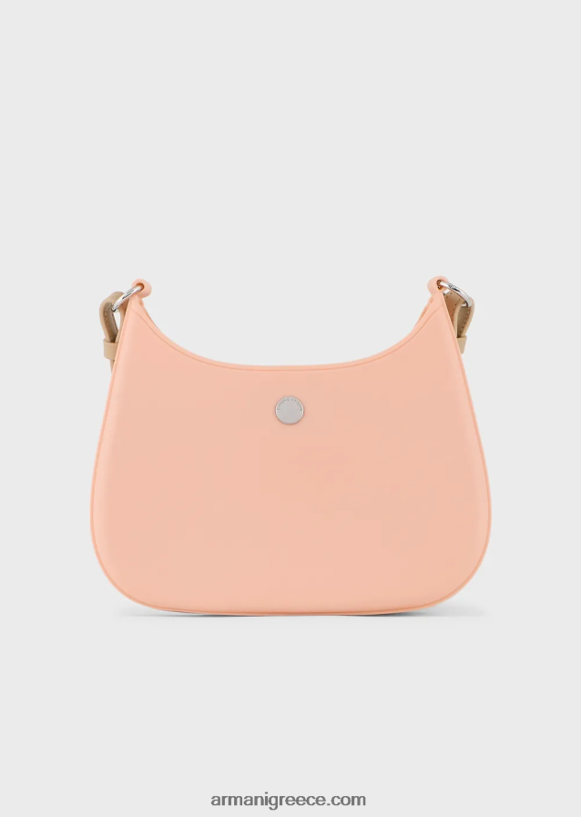 γυναίκες Armani Τσάντα ώμου από ανακυκλωμένο pvc gummy bag 4046R6642 ροζ