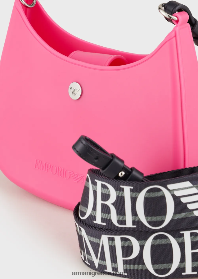 γυναίκες Armani Τσάντα ώμου από ανακυκλωμένο pvc gummy bag 4046R6647 πράσινος