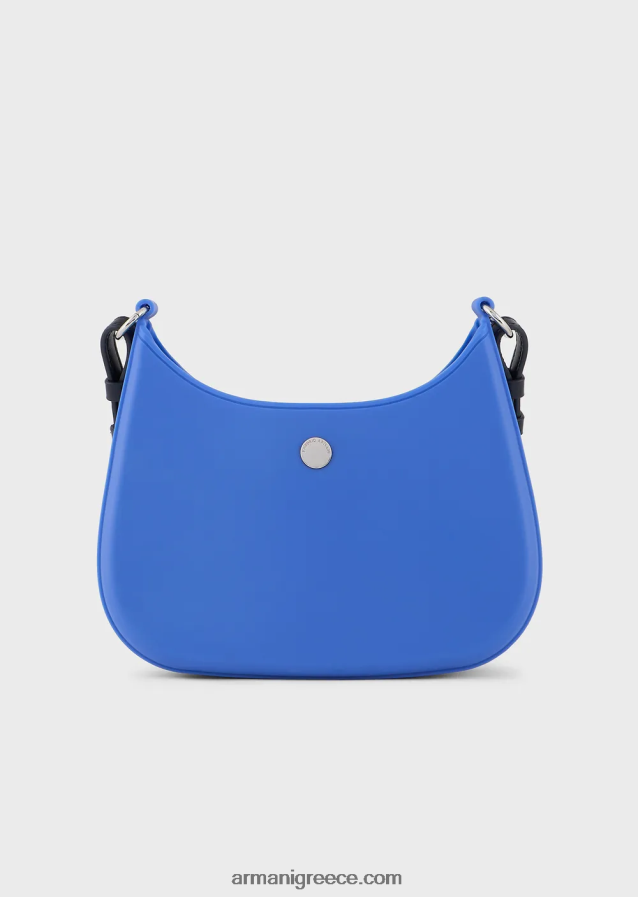 γυναίκες Armani Τσάντα ώμου από ανακυκλωμένο pvc gummy bag 4046R6649 άσπρο